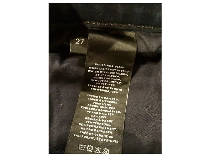 J Brand Vaqueros pitillo maria ink blue sz 27 Azul marino - vista 6