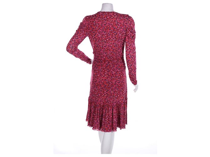 Diane Von Furstenberg Kleid Multicolour Nylon M Mehrfarben - Ansicht 2