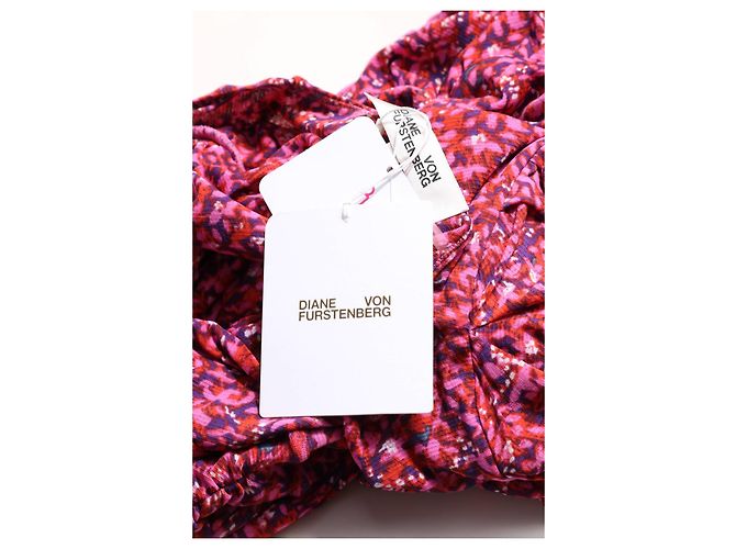 Diane Von Furstenberg Kleid Multicolour Nylon M Mehrfarben - Ansicht 3