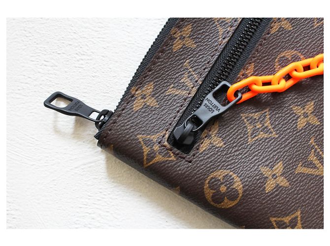Louis Vuitton SS19 A4 par Virgil Abloh Marron Orange - vue 6