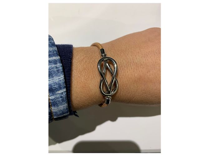 Hermès Jumbo forrado Plata - vista 3