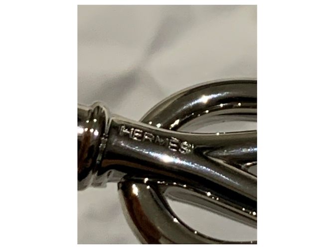 Hermès Jumbo forrado Plata - vista 4