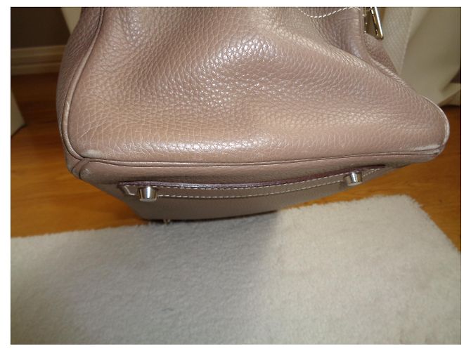 Birkin Hermès Borse Taupe - vista 2