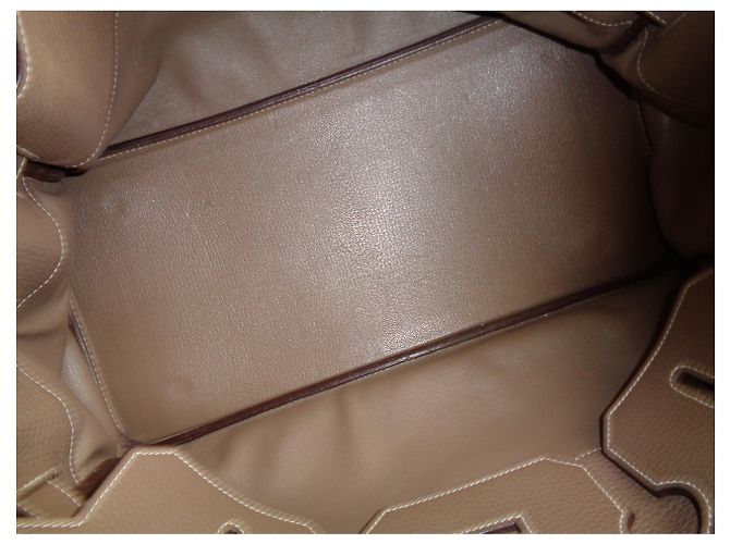 Birkin Hermès Borse Taupe - vista 3