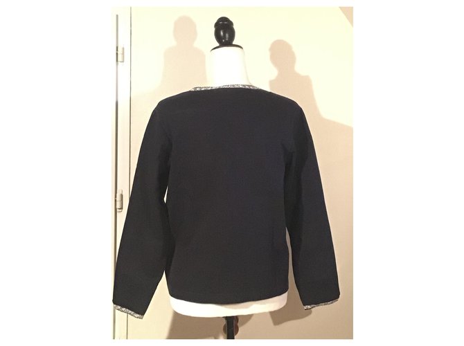 Cacharel Navy / Liberty Cardigan Marineblau - Ansicht 2