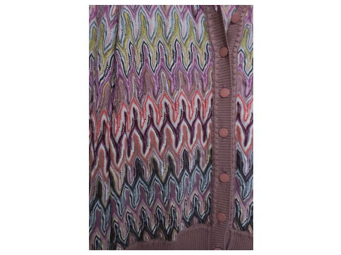 Conjunto M Missoni Cardigan 2 en 1 Marrón Algodón Castaño - vista 13
