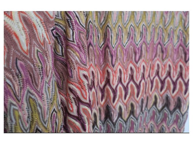 Conjunto M Missoni Cardigan 2 en 1 Marrón Algodón Castaño - vista 4