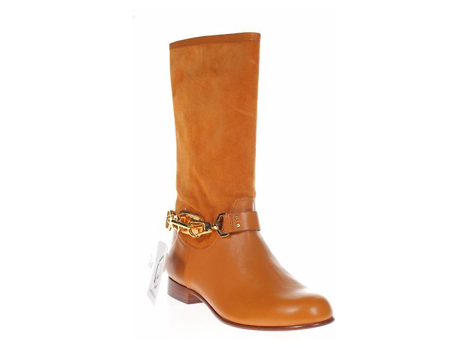 Botas Rachel Zoe de piel marrón Castaño - vista 2