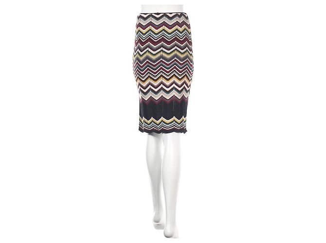 Gonna multicolore Missoni x Lindex in viscosa - vista 2