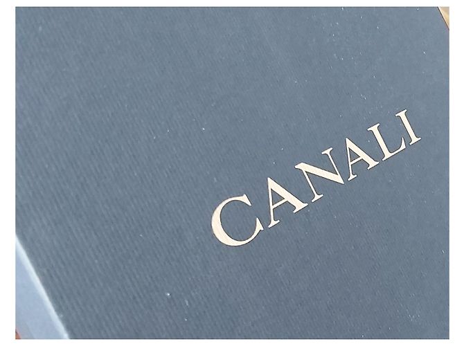 CANALI SHIRT WHITE STRIPED PATTERN / NEU MIT BOX UND ETIKETTEN Weiß Hellblau - Ansicht 15