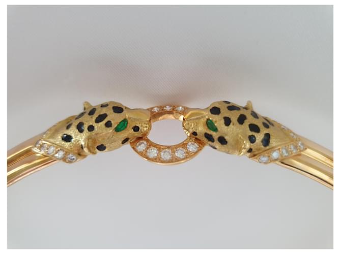 Autre Marque SET COLLANA E BRACCIALE Testa di pantera Gold hardware - vista 11