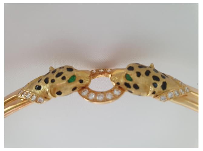 Autre Marque SET COLLANA E BRACCIALE Testa di pantera Gold hardware - vista 6