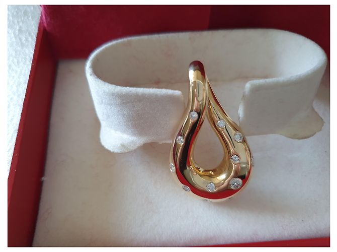 Autre Marque SET BRACCIALE-ANELLO-PENDENTE Gold hardware - vista 4