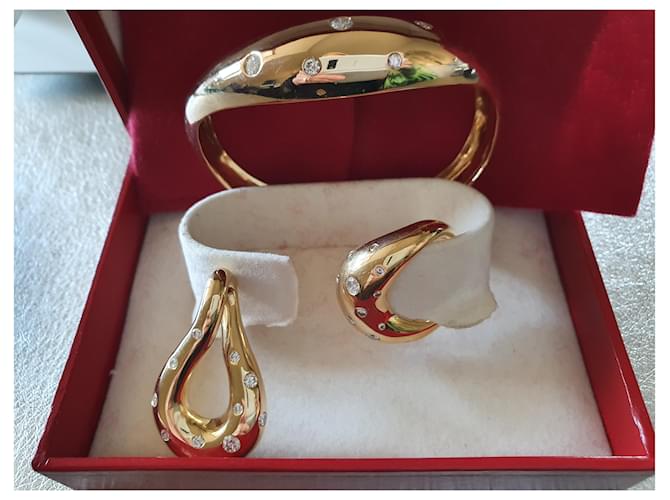 Autre Marque SET BRACCIALE-ANELLO-PENDENTE Gold hardware - vista 7