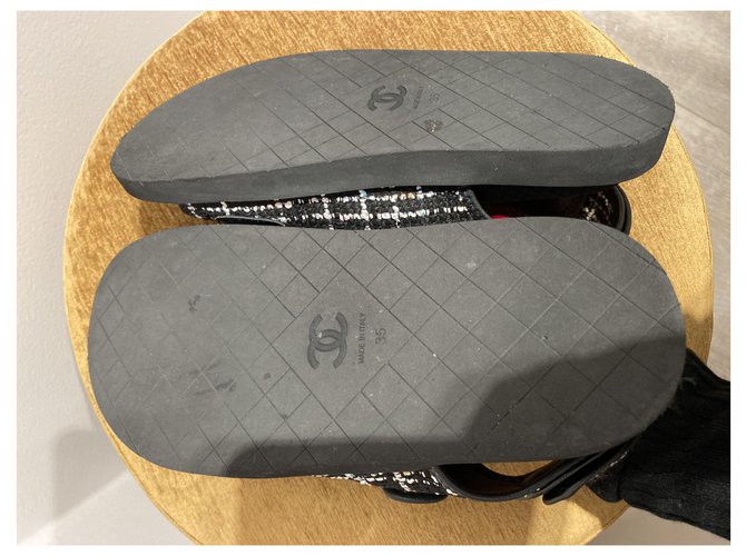 Chanel Sandalen Schwarz - Ansicht 5