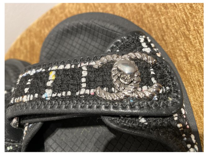 Chanel Sandalen Schwarz - Ansicht 6