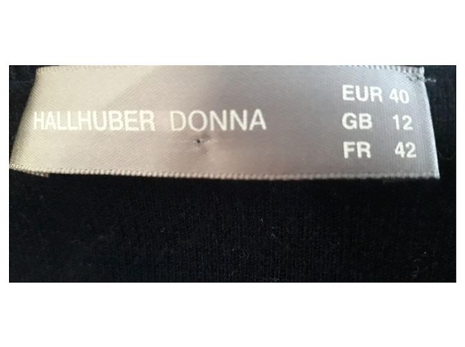 Hallhuber Mehrfarbiger Jacquard Print V-Ausschnitt Pullover 42 Mehrfarben - Ansicht 4