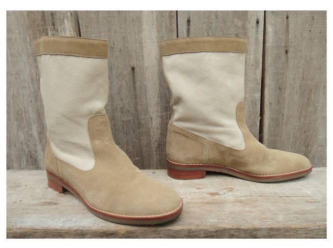 Botas Tila March p 39 Beige - vista 2