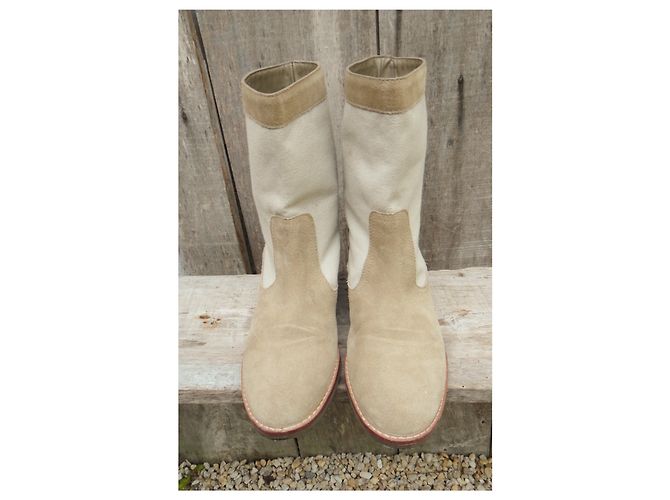 Botas Tila March p 39 Beige - vista 3