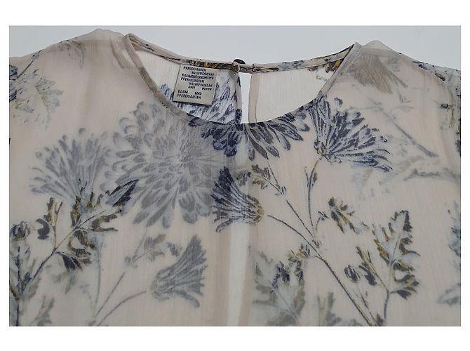Baum und Pferdgarten Bluse mit Blumenmuster aus Viscose Mehrfarben - Ansicht 4