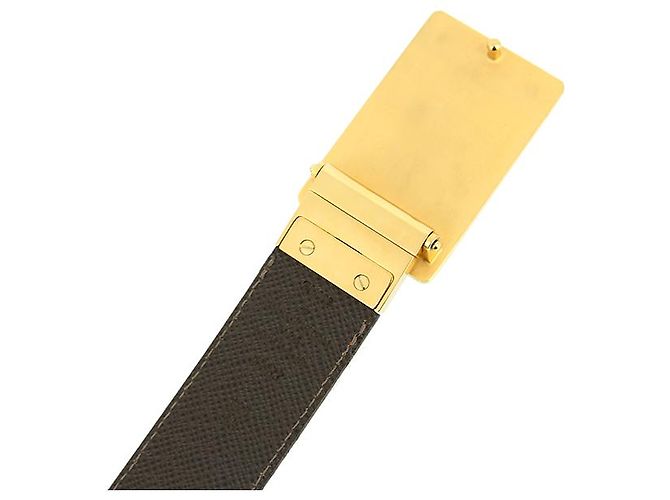 Louis Vuitton Gürtel Herren Saint-Hule Envan Tour Reversible Braun - Ansicht 3
