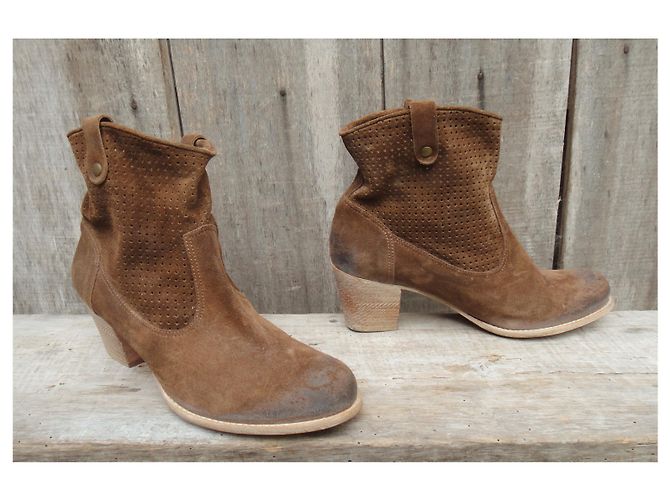 N.D.C. Made By Hand Botas NDC Made By Hand p 36 Nueva condición Castaño - vista 3