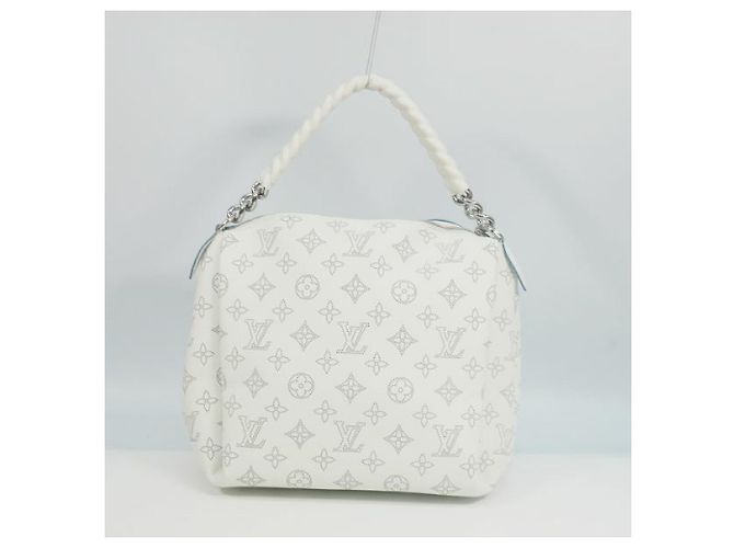 Mahina Babylone Louis Vuitton Babylone chainBB borsa a tracolla Borsa da donna M93465 bianca Bianco - vista 3