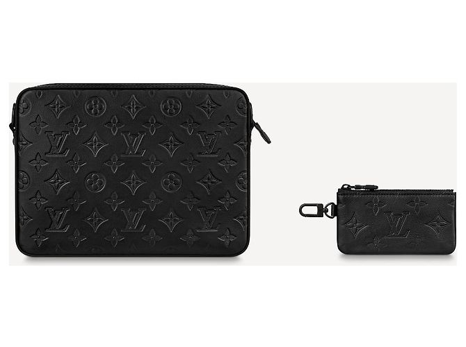 Louis Vuitton LV duo messenger nuovo Nero - vista 3