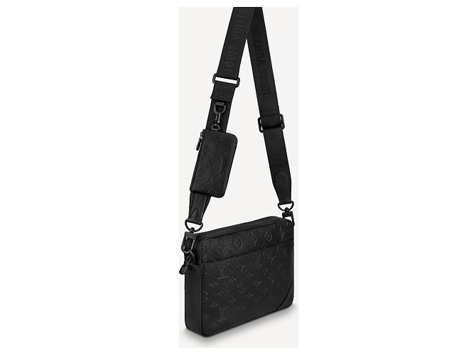 Louis Vuitton LV duo messenger nuovo Nero - vista 4