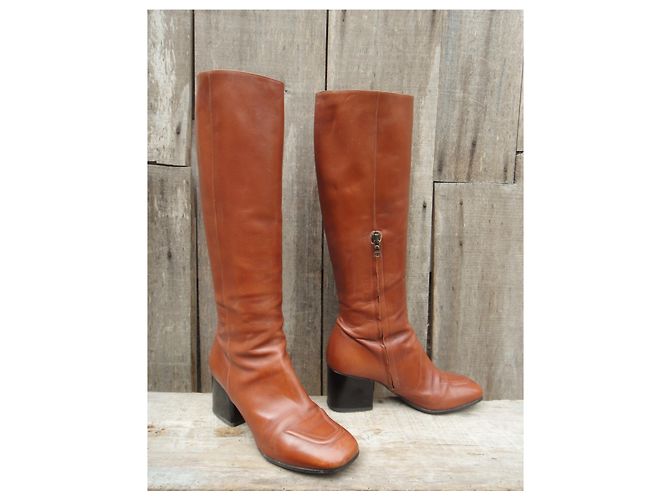 Botas Dries Van noten p 36,5 Marrón claro - vista 2