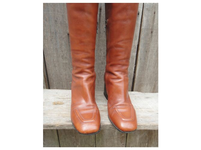 Botas Dries Van noten p 36,5 Marrón claro - vista 3