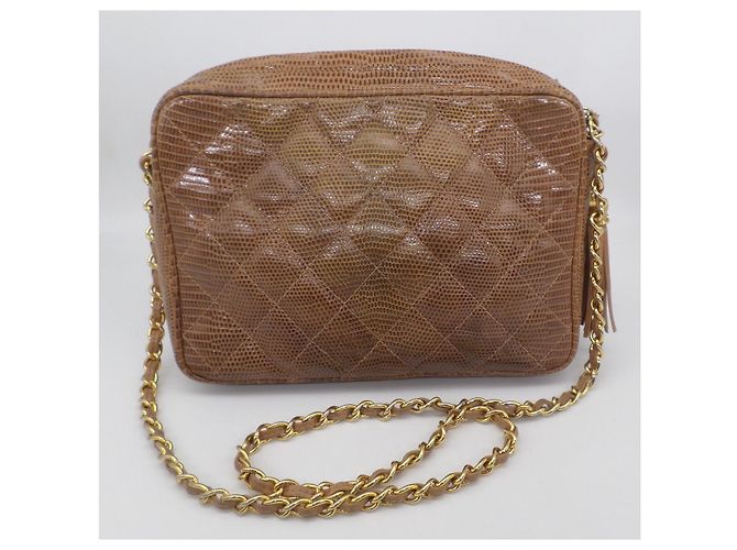 Chanel Borsa a tracolla per fotocamera Caramello - vista 2