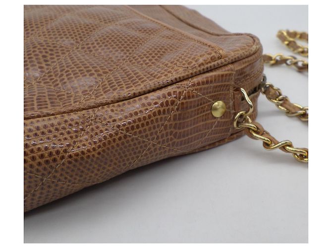 Chanel Borsa a tracolla per fotocamera Caramello - vista 9
