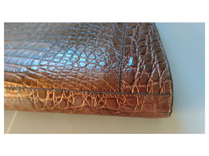 Nancy Gonzalez Bolsos de embrague Bronce - vista 6