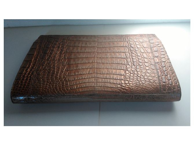 Nancy Gonzalez Bolsos de embrague Bronce - vista 7