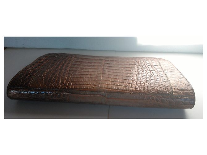 Nancy Gonzalez Bolsos de embrague Bronce - vista 8
