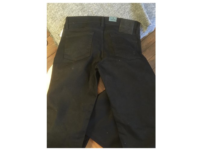 Ralph Lauren Vaqueros Rectos Negros de Algodón - vista 5
