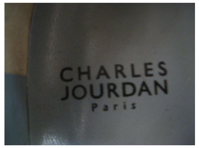 Charles Jourdan Lederpumps Rot Absatz 8,5 cm - Ansicht 7