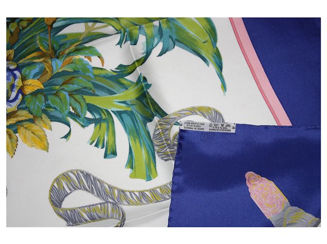 Hermès QUADRATISCHE HERMES "REGINA" Mehrfarben - Ansicht 6