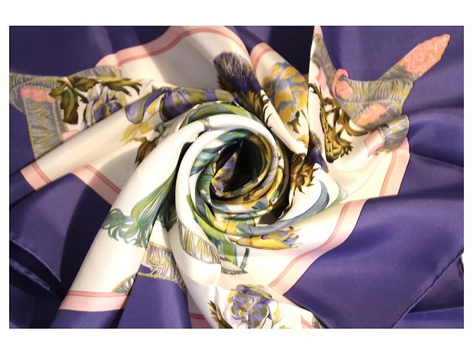 Hermès QUADRATISCHE HERMES "REGINA" Mehrfarben - Ansicht 9