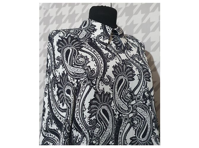 Blusa Reiss de viscosa Multicolor - vista 3