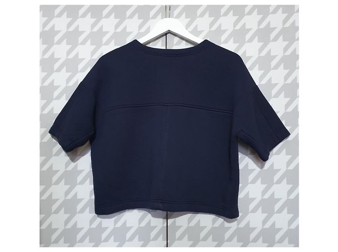 Sudadera Alexander Wang T Azul Marino - vista 2
