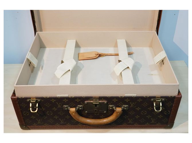 Sofia Coppola Louis Vuitton Lous Vuitton Monogram Alzer 55 Hard case Brown - view 11