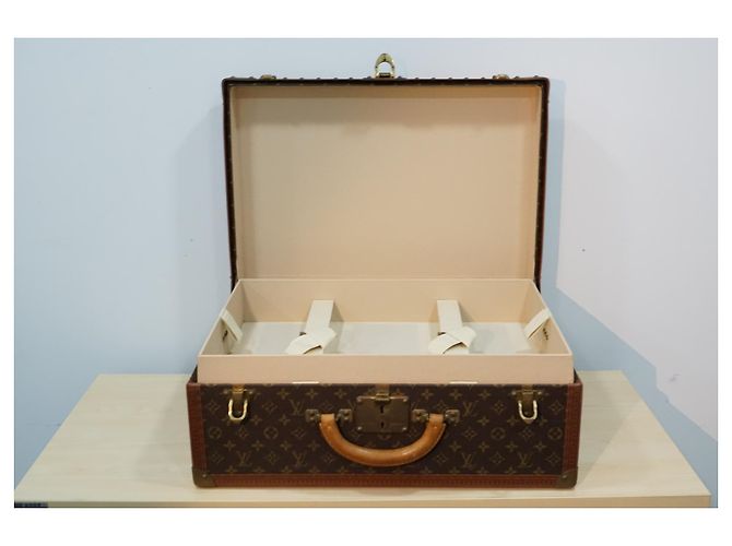 Sofia Coppola Louis Vuitton Lous Vuitton Monogram Alzer 55 Hard case Brown - view 12