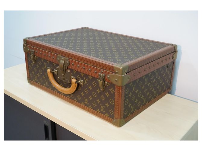 Sofia Coppola Louis Vuitton Lous Vuitton Monogram Alzer 55 Hard case Brown - view 14