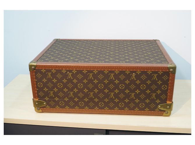 Sofia Coppola Louis Vuitton Lous Vuitton Monogram Alzer 55 Hard case Brown - view 4