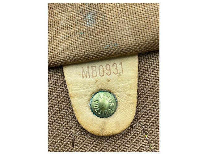 Louis Vuitton Monogram Canvas Speedy 40 Borsa Marrone - vista 9