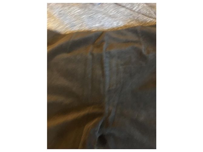 Leggings Ralph Lauren Collection de Terciopelo de Algodón Gris Carbón Gris antracita - vista 5