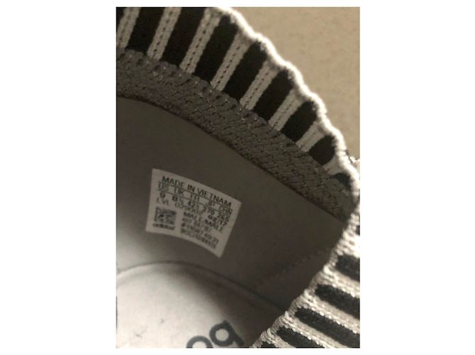 Adidas NMD slip-on grigio taglia 42 2/3 Nero Rosa Bianco - vista 8