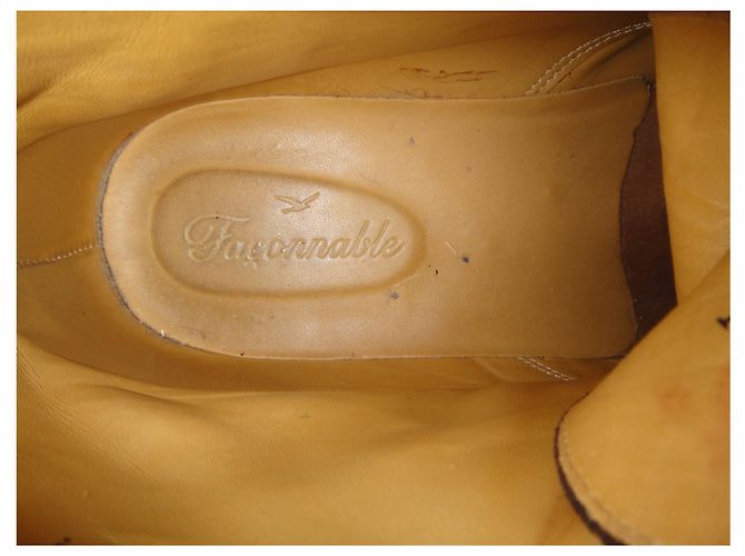 Façonnable Stivaletti frontali p 43,5 Marrone scuro - vista 3